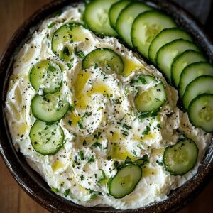 Cucumber Cream Cheese Spread Recipe