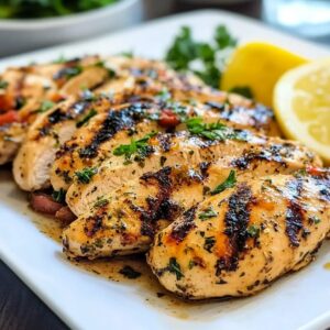 Mediterranean Grilled Chicken Breasts Recipe