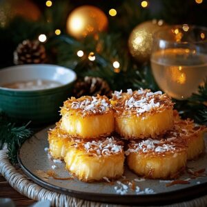Fried Pineapple With Coconut Crust Recipe
