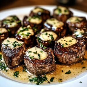 Garlic Butter Steak Bites with Parmesan Sauce Recipe