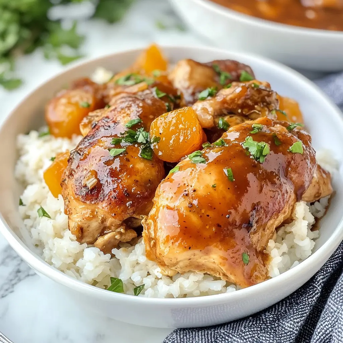 Crockpot Apricot Chicken Recipe