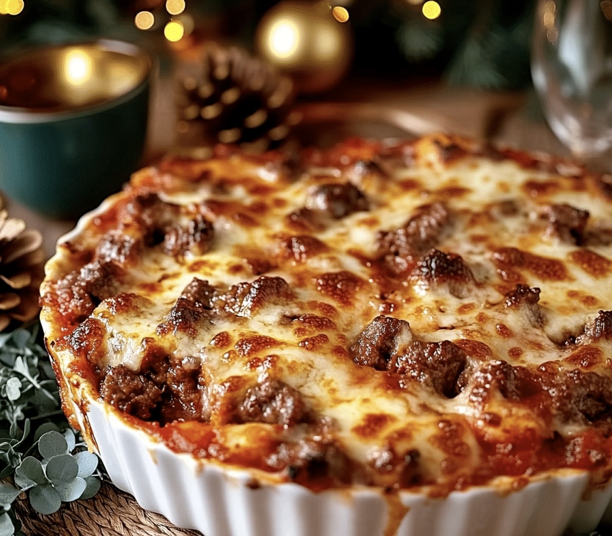 Meat Lovers Pizza Casserole Recipe