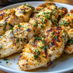 Garlic Parmesan Grilled Chicken Recipe