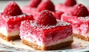 Raspberry Cheesecake Bars Recipe