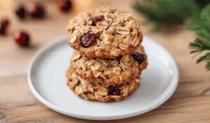 Oatmeal Cranberry Walnut Cookies Recipe
