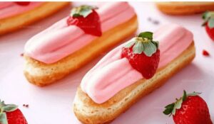 Strawberry Eclairs Recipe