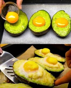 Baked Avocado Eggs Delight Recipe