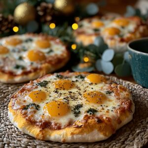 English Muffin Breakfast Pizza Recipe