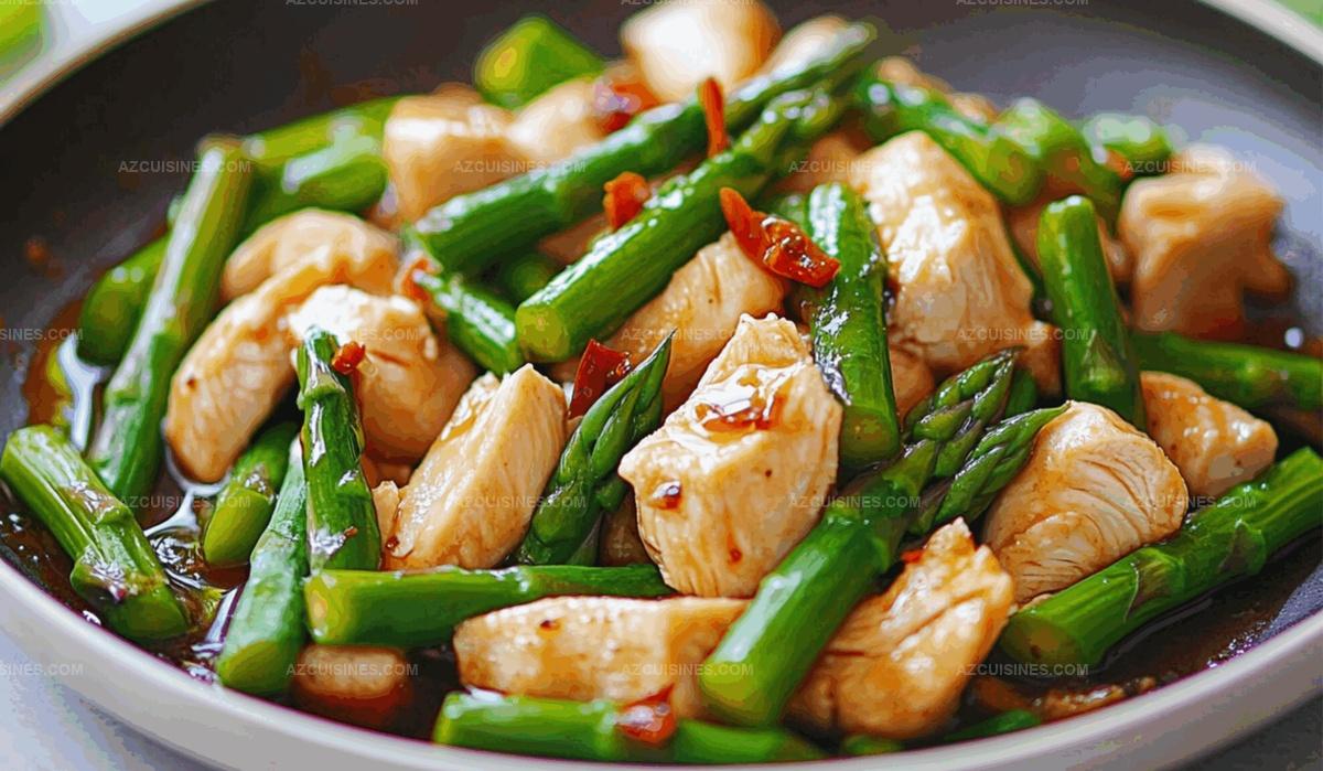 Chicken and Asparagus Stir-Fry Recipe