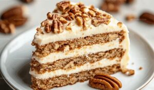 Caramel Pecan Carrot Cake Recipe