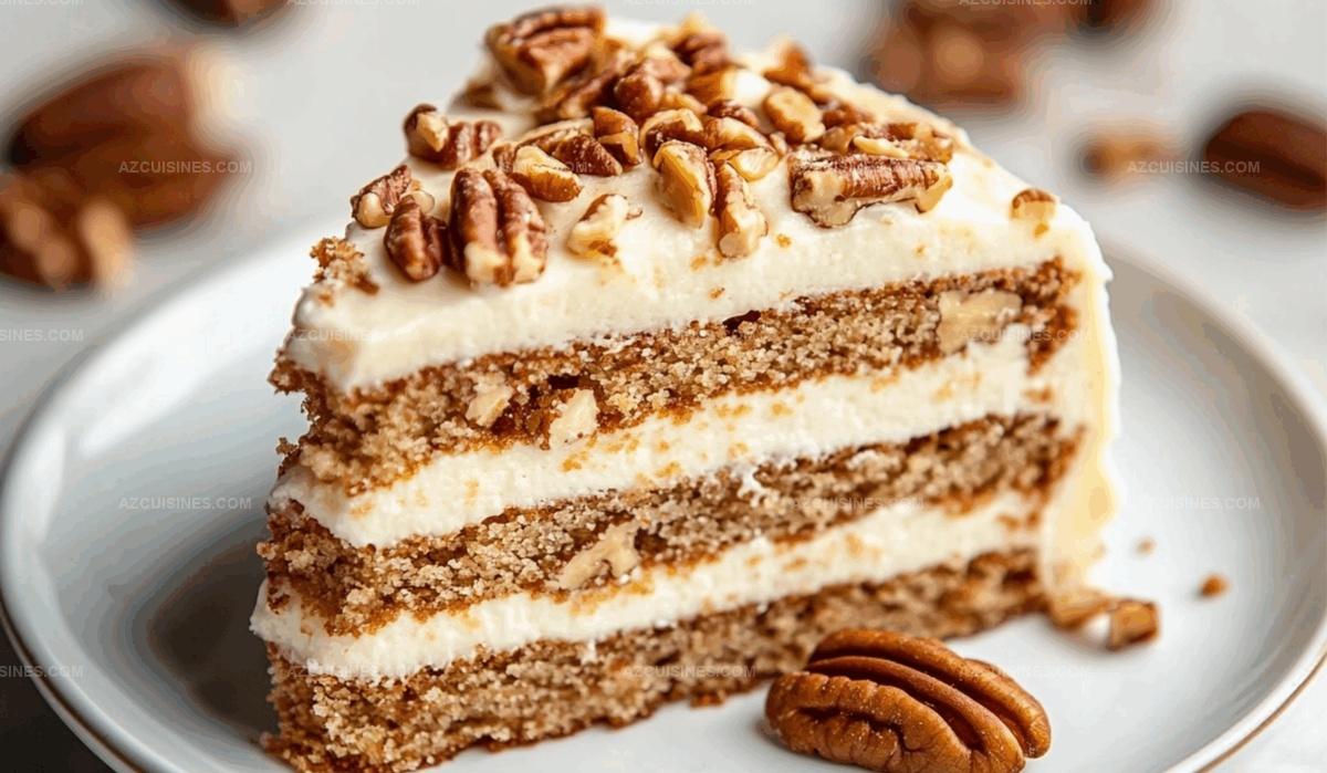 Caramel Pecan Carrot Cake Recipe