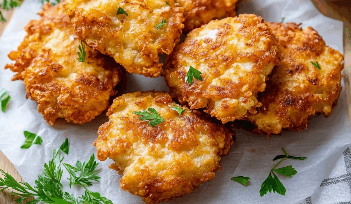 Chicken Fritters Recipe