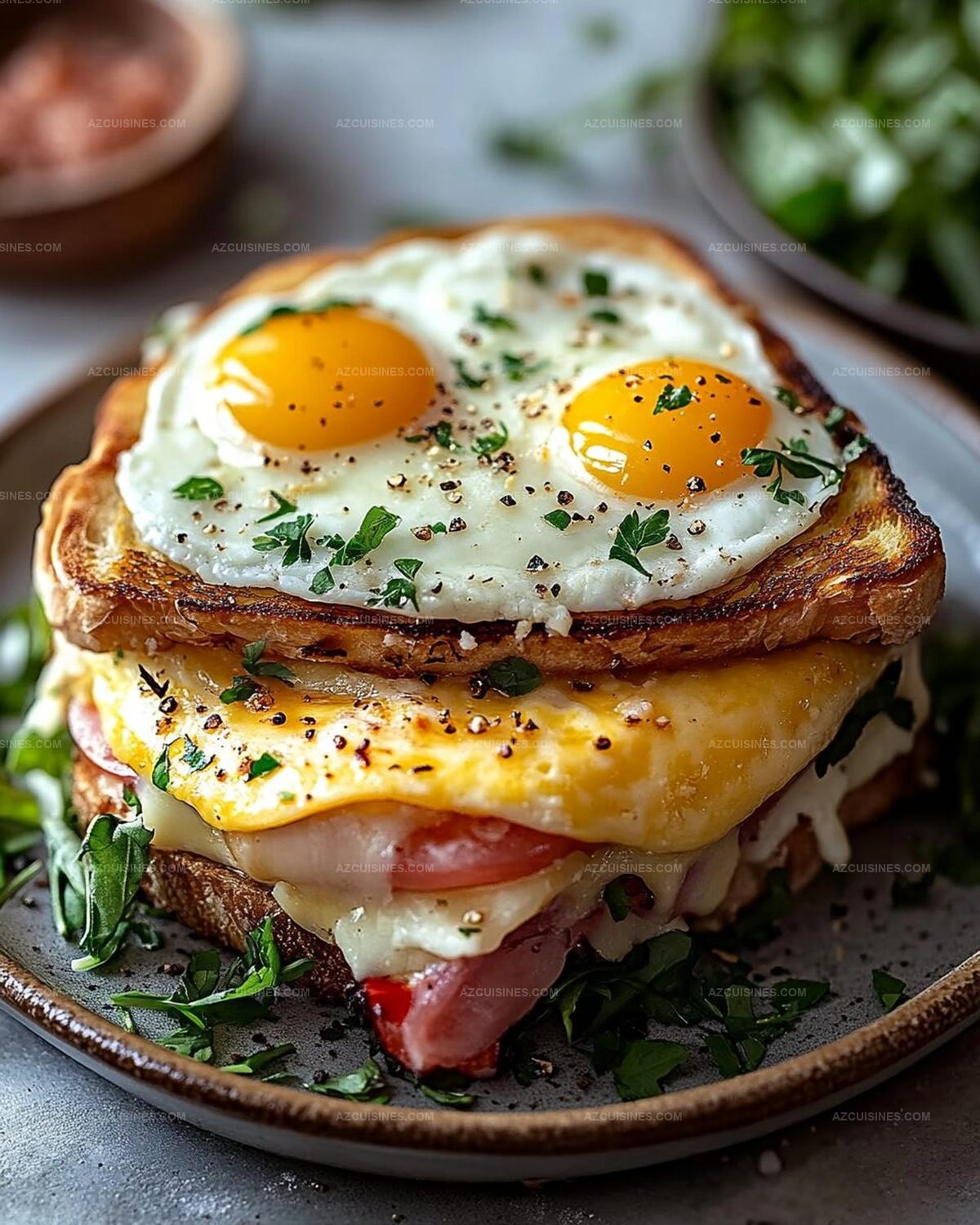 Gluten-Free Croque Madame Recipe