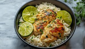 Coconut Lime Chicken And Rice Recipe