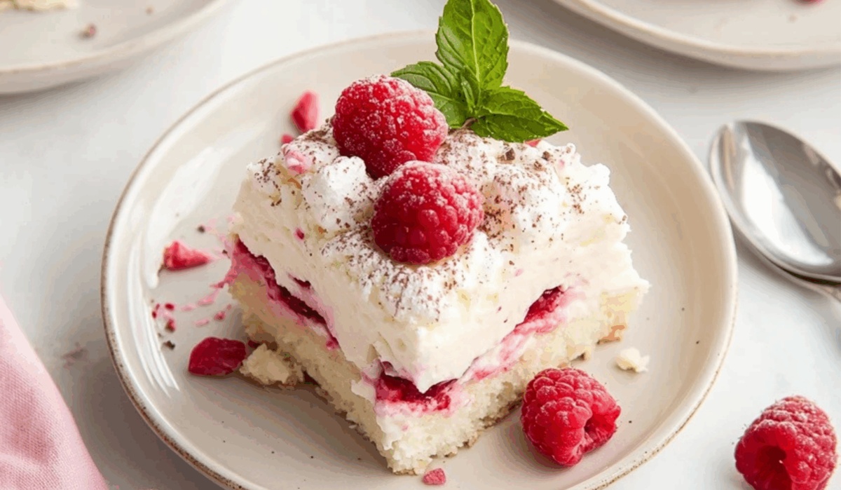 White Chocolate Raspberry Tiramisu Recipe