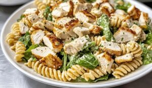 Chicken Caesar Pasta Salad Recipe