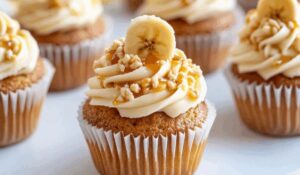 Banana Caramel Cupcakes Recipe