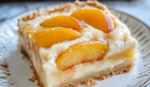 Peaches and Cream Bars Recipe
