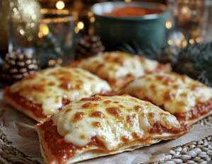 Cheesy Pizza Pockets Recipe