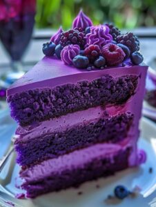 Purple Velvet Cake Recipe