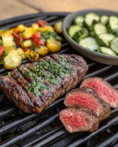 Steakhouse Dinner on the Grill Recipe