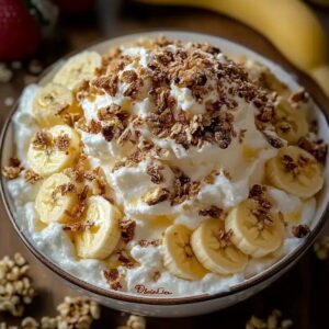 Banana Split Fluff Recipe