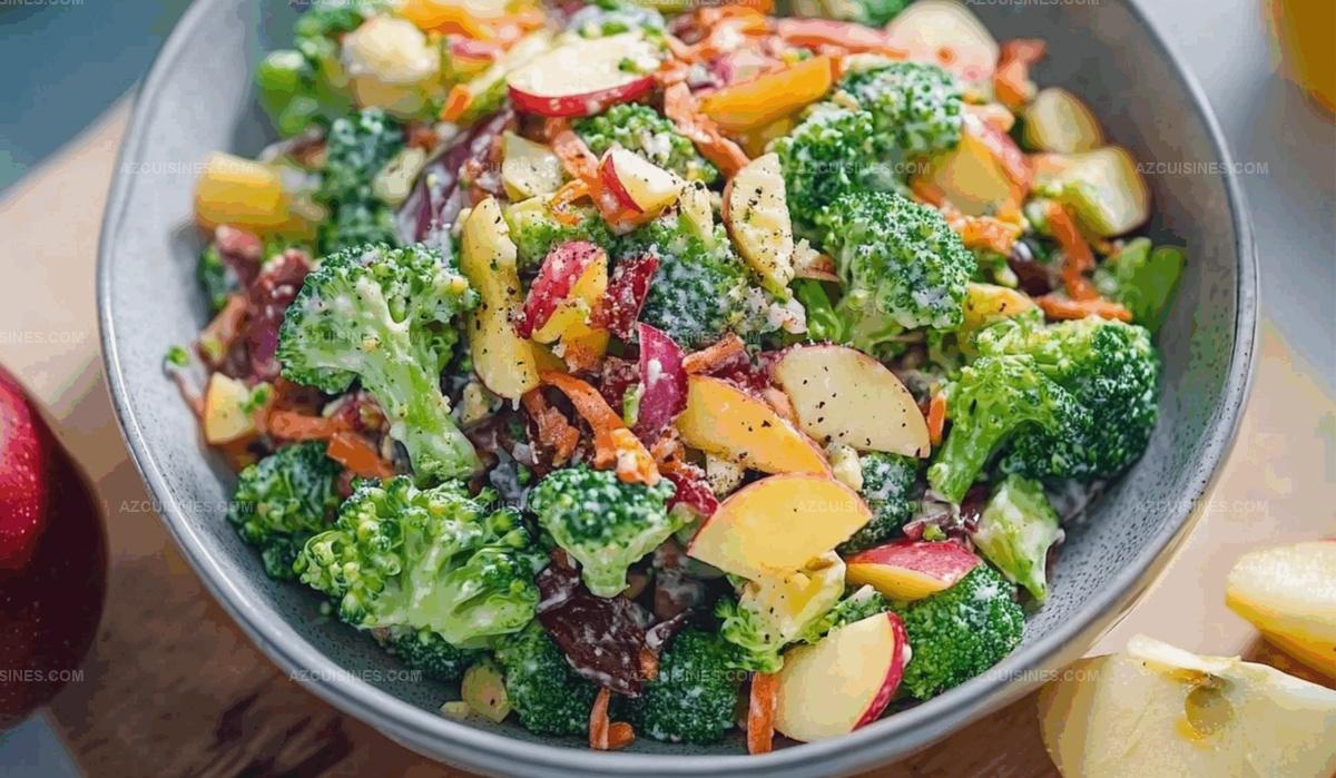 Broccoli Salad with Lemon Dressing Recipe