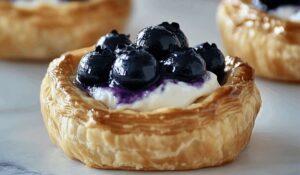 Blueberry Cream Cheese Puff Pastries Recipe