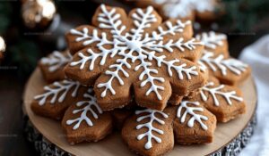 Classic Gingerbread Snowflake Cookies Recipe