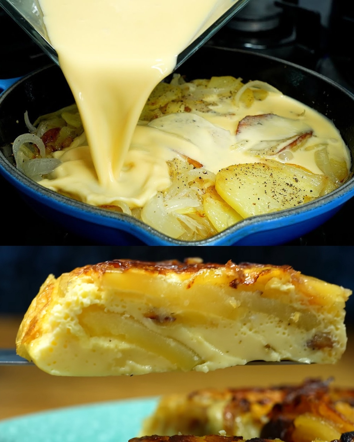 Skillet Potato Frittata Recipe