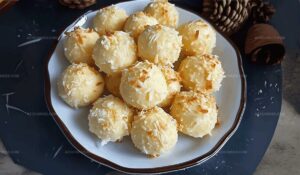 Coconut Shortbread Truffles Recipe