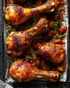 Golden Crunch Oven-Baked Chicken Legs Recipe