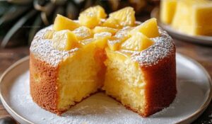 Juicy Pineapple Cake Recipe