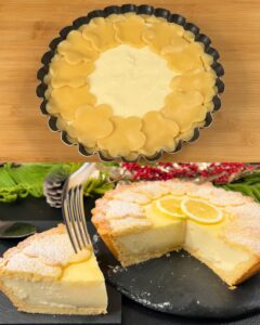 Lemon Pudding Cream Cake Recipe