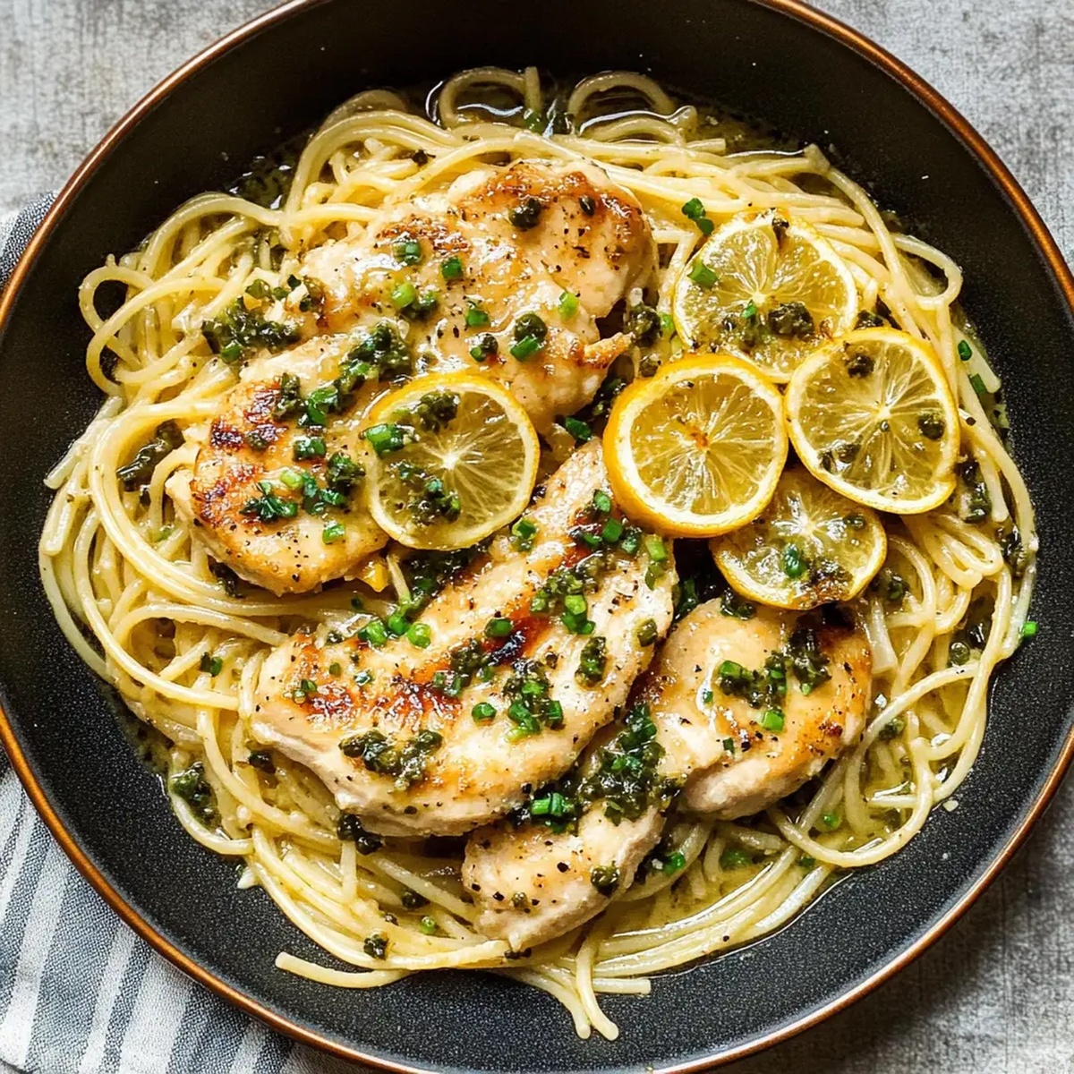 Chicken Piccata Pasta Recipe