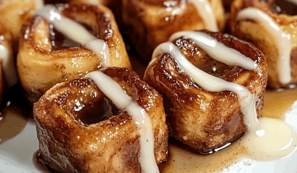 Cinnamon Roll French Toast Bites Recipe