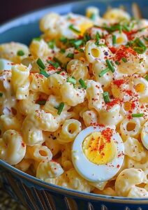 Deviled Egg Pasta Salad Recipe