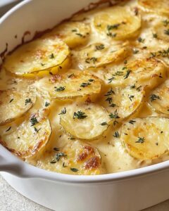Creamy Au Gratin Potatoes Recipe