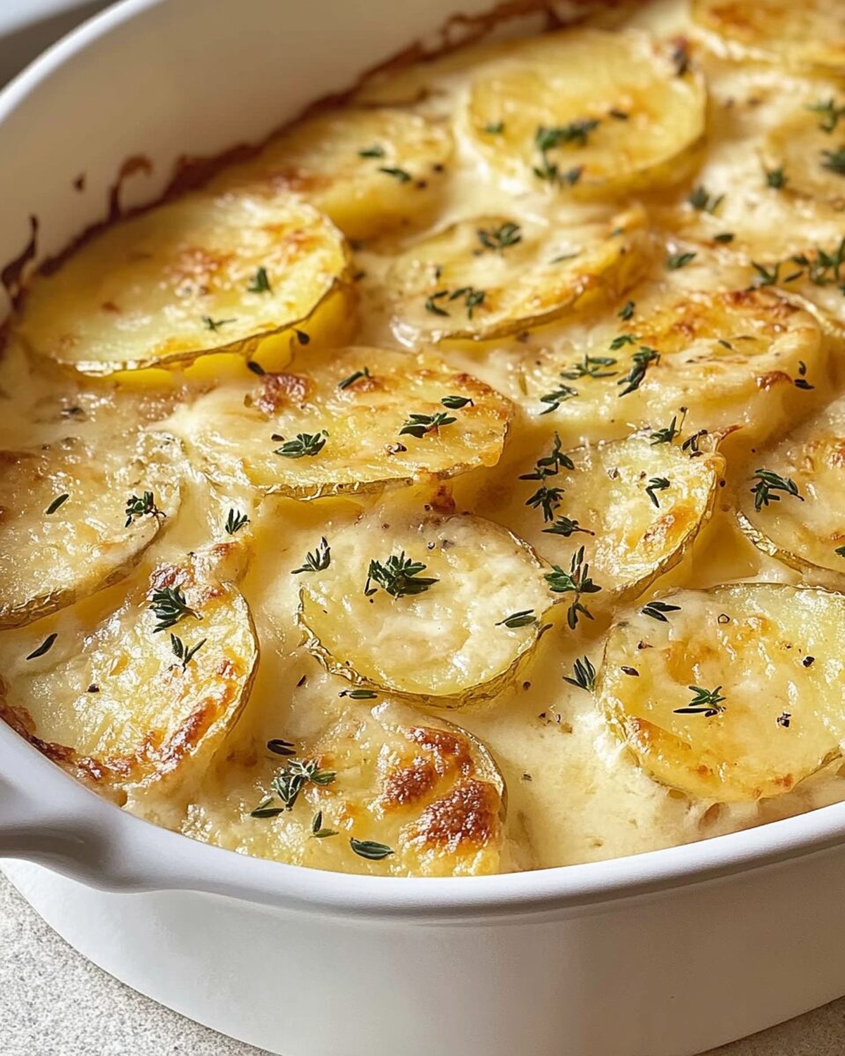 Creamy Au Gratin Potatoes Recipe