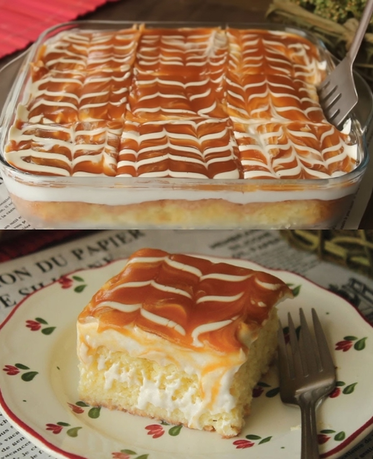 Turkish Milk Cake Recipe