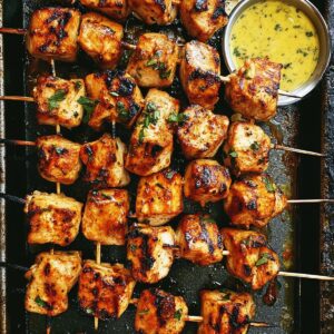 Grilled Chicken Kabobs Recipe