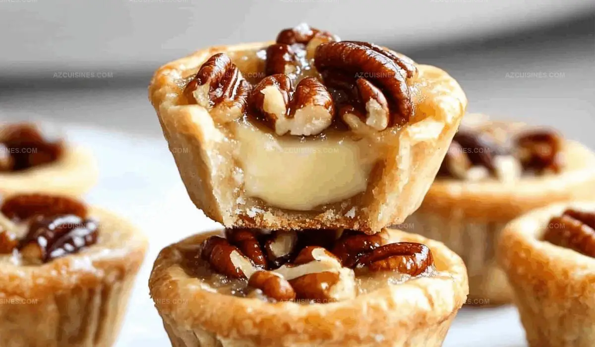 Pecan Tassie Nut Cups Recipe