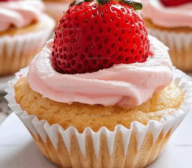 Why Strawberries and Cream Cupcakes Are a Crowd-Pleaser