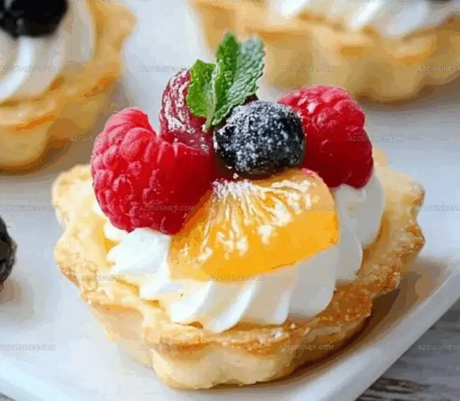 Why Mini Cream Cheese Fruit Tarts Are a Hit