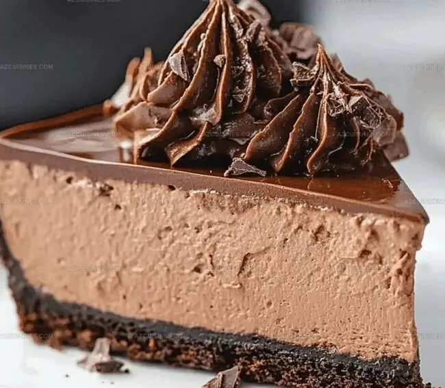 Why Triple Chocolate Cheesecake Feels So Luxurious