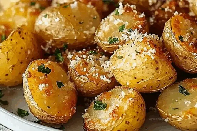 How to Make Roasted Garlic Parmesan Potatoes from Scratch