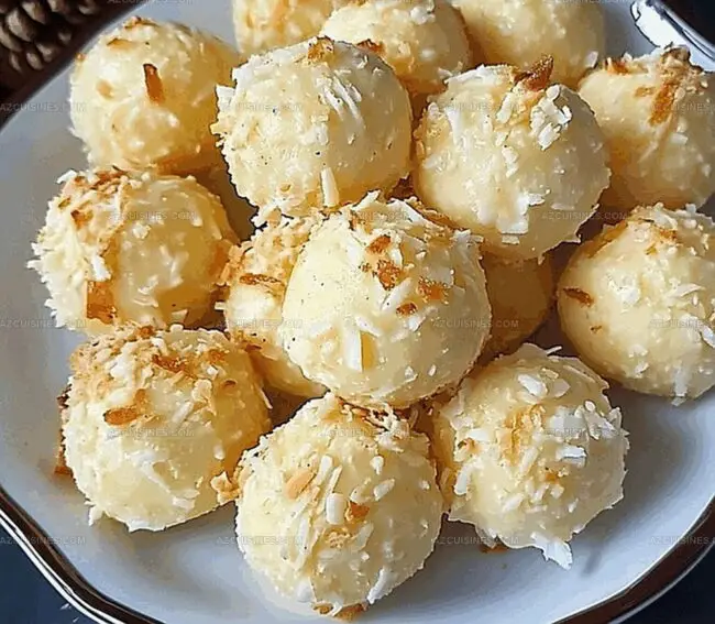 Why Coconut Shortbread Truffles Are So Dreamy