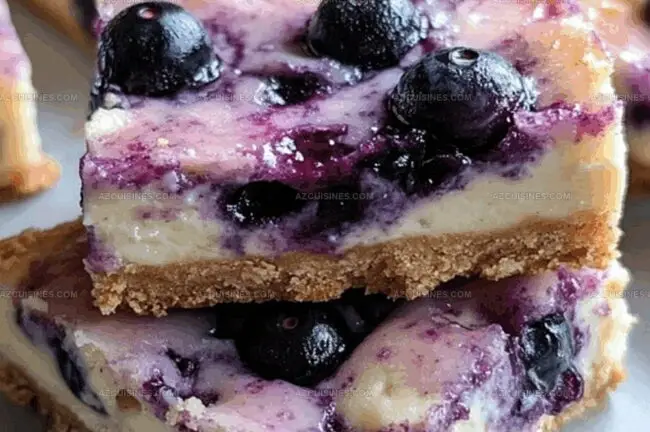 How to Bake Blueberry Cream Cheese Bars with Ease