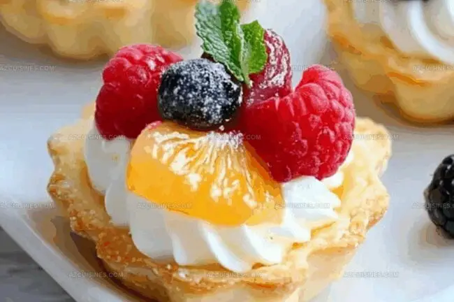 Keep Mini Fruit Tarts Fresh Longer