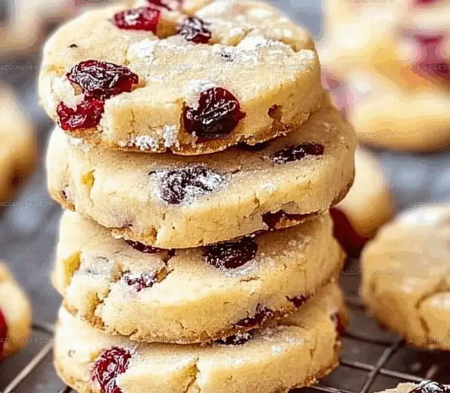 Why Cranberry Shortbread Cookies Are A Holiday Classic